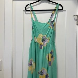Anthropologie Dress with adjustable straps